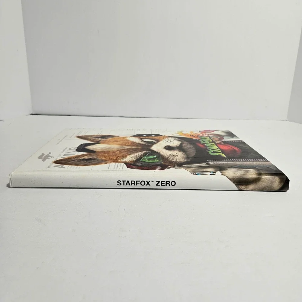 Star Fox Zero Collector's Edition Hardcover Strategy Guide Prima Games